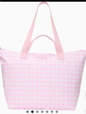 Victoria’s secret Pink and loveshackfancy Gingham Tote Bag